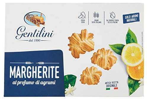 Gentilini Margherite Biscotti al Profumo di Agrumi, 250g