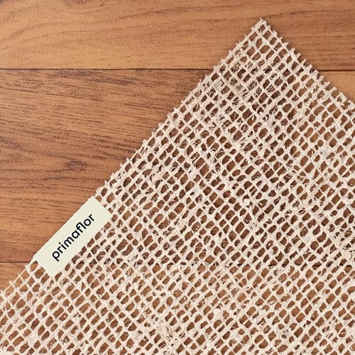 Primaflor Teppichunterlage Natur Stop | 60 x 120 cm | Creme | Für geölte & versiegelte Böden, rückstandsarm, rutschhemmend, Zuschneidbar, Fußbodenheizung, zuschneidbar, TÜV-geprüft