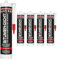 5 x PROFI Dach Dicht Reparatur Bitumenkleber Kaltkleber Dichtstoff Bitumendichter Dichtmasse schwarz Kartusche 310 ml