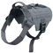 EXCELLENT ELITE SPANKER Taktisches Hundegeschirr Molle für Kleine Mittlere Große Hunde - Militärisches Atmungsaktives No Pull Hundegeschirr (Grau-S)