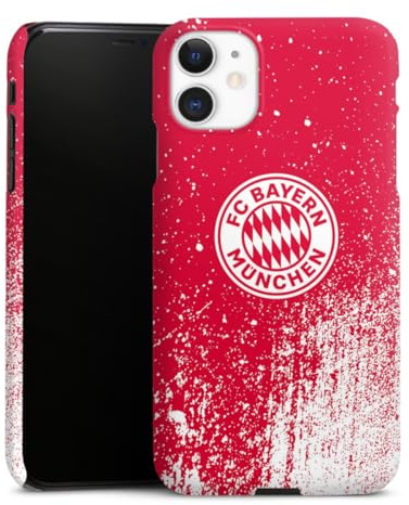 Premium Case kompatibel mit Apple iPhone 11 Smartphone Handyhülle Schutzhülle matt FC Bayern München Offizielles Lizenzprodukt FCB