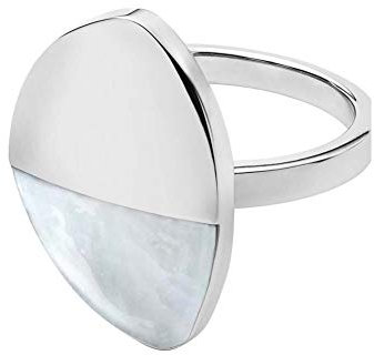 SKAGEN Damen-Damenring Edelstahl 50 Silber 32012398