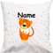 ShirtInStyle Kopfkissen, Tiger mit Wunschname, Text, Wunschtext, Kinder Kinderzimmer Deko, Dekokissen mit Füllung, Motiv, Logo, Name, Größe 40x40cm