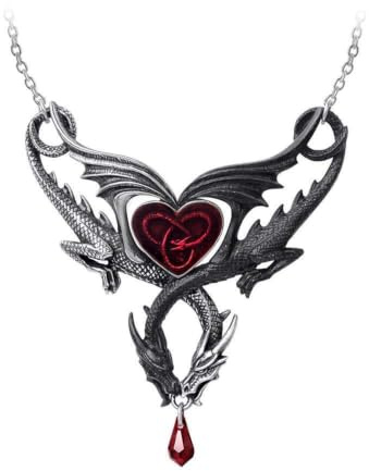 Alchemy Gothic The Confluence of Opposites Frauen Halskette Standard