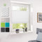 Deswell Plissee ohne Bohren Klemmfix Weiß B85 x H80 cm Plisseerollo Sonnenschutz und Sichtschutz Jalousien Easyfix Plissees Lichtdurchlässig Rollo für Fenster & Tür
