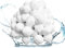 Yakimz Filterbälle, Filter Sandfilteranlage, 2100g Filterballs ersetzen 75kg Filtersand Zubehör, Polysphere Filterkartuschen, Ersatz Poolfilter Filteranlage Sandfilter Poolpumpe