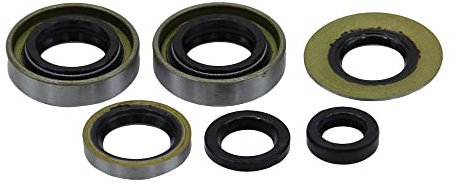 Wellendichtring Satz Motor kompatibel mit Sachs 50/3 50/4 Kickstart Motor