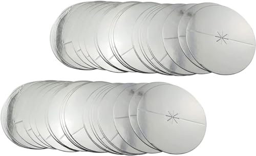 100Pcs Candle Drip Protectors for Memorial Candlelight Services Beeswax Candle Holders Ideal for Church Services