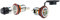 HELLA 8EZ 008 021-041 Zigarettenanzünder - 12V - Einbau - Stecker: Flachstecker - rot & 8JB 008 023-051 Steckdose - 12/24V - geschraubt - Stecker: Flachstecker - rot