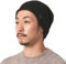 CHARM Kaschmir Damen Beanie Herren Strickmütze - Slouchy Hut aus 100% Cashmere Wolle Cap All Season Schwarz