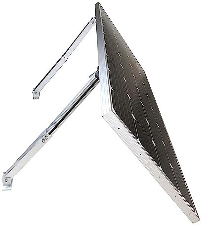 Support de panneau solaire pour montage sur toit plat - Inclinaison réglable de 10° à 60°
