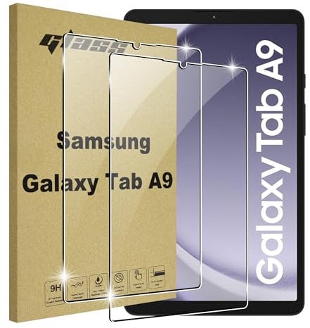 Lemxiee Cristal Templado para Samsung Galaxy Tab A11 & A9 8.7 Protector pantalla [2 pieza] Vidrio templado Protector
