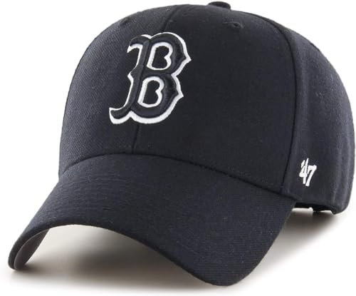 47 New York Yankees Snapback Cap Mvp Mlb, Boston Red Sox - Schwarz, Einheitsgröße