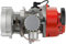 2-Takt 49 Cc Motor,Dirtbike Motor Pocket Bike Motor Mit Getriebe Vergaser Mini Motoren Engine Höchstgeschwindigkeit Von 48 Km/H Für Mini Pocketbike Dirtbike Engine (Kleine Off-Road-Motoren)