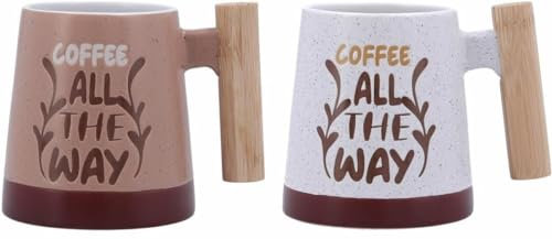 Bidasoa Taza All The Way Multicolor Cerámica 350 ml (12 Unidades)