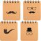 Aswewamt 4 Packs Waterproof Notebook