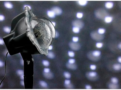 PROIETTORE DA NEVE ESTERNO: Trasforma le tue celebrazioni con questo proiettore che lancia fiocchi di neve, creando un'atmosfera magica e festosa perfetta per qualsiasi evento all'aperto.