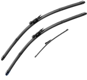 Limpiaparabrisas Traseros Delanteros Para B&MW X1 E84 2009 2010 2011 2012 2013 2014 2015 Cepillos Parabrisas Accesorios Vidrio Para Coche Limpiaparabrisas de coche(Volante a la izquierda)