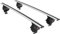ipqi Kompatibel mit Mitsubishi L200 IV 2006-2014 ACE-4 Relingträger Dachträger Auto Gepäckträger Grau Aluminium 2 Stangen