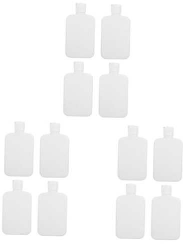 Ciieeo 3sets Chic Holy Water Bottles Small Plastic Empty Blessing Water Container 4pcs*3