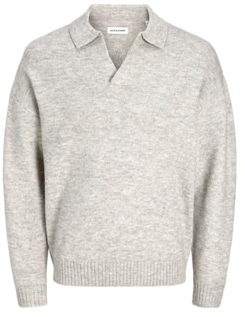 JACK & JONES Jjsoho Ollie Knit Split Neck