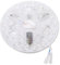 OVAQUIXI Reemplazo de Luz LED del Ventilador de Techo 5.3 Pulgadas 15W 3CCT 3000K 4200K 6500K Función de Memoria Dimmable Base de Aluminio con Control Remoto para la Lámpara de Pared de