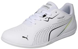 PUMA Erwachsene x Aston Martin ARAMCO F1® Team Drift Cat 11 Low Sneakers 43, White Green Lux