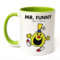 Mr. Men Mr. Funny Large Porcelain Colour Handle Mug Little Miss