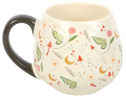 Something Different Wholesale Fairy Folklore Rounded Mug | Whimsical Garden Fairy Cup | Cottagecore Ceramic Drinkware