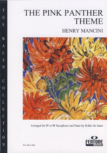 MANCINI Henry - La Pantera Rosa (The Pink Panther) para Saxofon Alto o Tenor y Piano (De Smet)