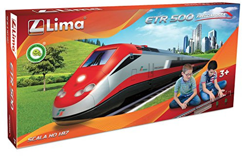 Grandi Giochi Lima HL1401 - Set Treno a Batteria ETR 500 Frecciarossa
