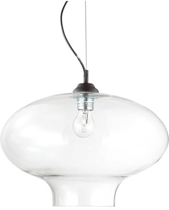 Ideal Lux Pendelleuchte BISTRO SP1 ROUND, E27, transparent