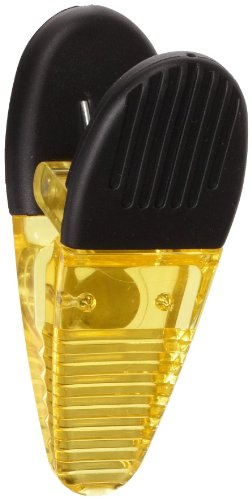 Large Yellow Magnetic Clips With Neodymium Magnet, 3-1/2 Length (Pack of 2)