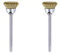 Dremel 536 Messingbürste - Zubehörsatz für Multifunktionswerkzeug mit 2 Messingbürsten Ø13mm zum Entrosten, Entgraten und Reinigen von Metall, Gold, Kupfer, Stahl, Blech, Messing u.v.m.