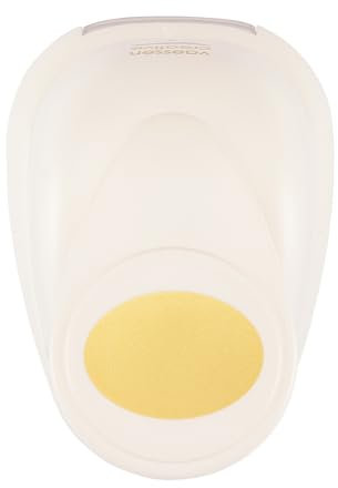 Vaessen Creative 21435-044 Stanzer M Oval | 2, 5 cm, Metal, Plastic, Purple, 7.3 x 5.3 x 5 cm