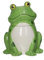 Brandani 57471 Dose Frosch Dolomite C/Sensor – 18 x 16 x H 23 cm – für Kekse und kleine Gegenstände