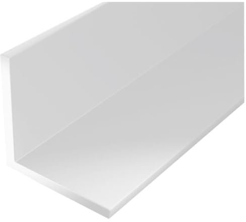Alberts 479336 Winkelprofil | Kunststoff, weiß | 2000 x 20 x 20 mm