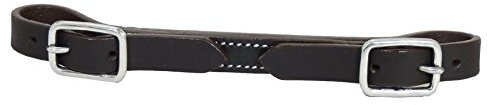 Thor Equine Western Kinnriemen Curb Strap Dunkelbraun