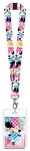 Disney 85929 Minnie Mouse Schlüsselband, bunt, 7,6 cm, Pink