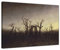 Bilderdepot24 Bild auf Leinwand | Caspar David Friedrich Abtei im Eichwald in 60x50 cm als Wandbild | Wand-deko Dekoration Wohnung alte Meister | NEU-180201-60x50-aiew