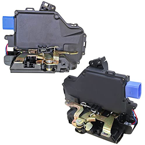 BESTPRICE 2x Stellmotor Türschloss hinten links + hinten rechts Schloss für Autotür mit Zentralverriegelung
