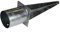 ESTEXO Einschlaghülsen rund, feuerverzinkt, verzinkt, Pfostenträger, Bodenhülse, Länge 60 cm, Ø 120 mm