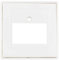 REV 0221660106 Optima, Abdeckung Telefondose - TAE Dose, weiss