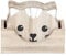 SPOTTED DOG GIFT COMPANY Dessous de Verre, Lot de 6 sous Verre Chat Original en Bois avec Support pour Boissons Bière et Tasse à Café Thé, Cadeaux pour Amoureux des Chats, Naturel 12 x 9cm