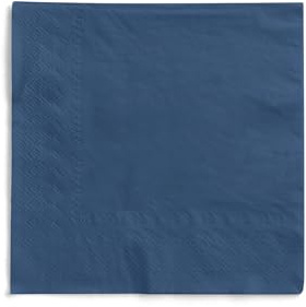 Sovie HOME Serviette in ROYALBLAU aus 3-lagigem Tissue, 40 x 40cm, 1/4 Falz, 20 Stück, elegante Royalblaue Papierservietten für Hochzeit, Feier, Dinner & Party