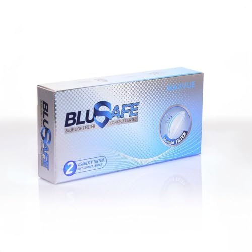 Maxvue Blusafe Monatslinsen Kontaktlinsen mit Blaulichtfilter & UV Schutz 2er Pack | Kontaktlinsen Monatslinsen, UV Kontaktlinsen, Kontaktlinsen mit Blaulichtfilter | Contact Lenses Dioptrie -7.00