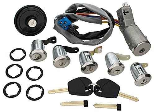 ProPlip kit Neiman antivol de direction + 5 serrures + bouchon essence compatible pour PEUGEOT Partner CITROEN Berlingo 4162CF