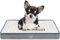 EMPSIGN Hundekissen kleine Hunde waschbar, Hundebett Wasserdicht S 60x45x7,5cm, Hundematte Abnehmbar Bezug für Hundekäfig, stützendes Schaumstoff-Haustierbett für Katzen & kleine Hunde