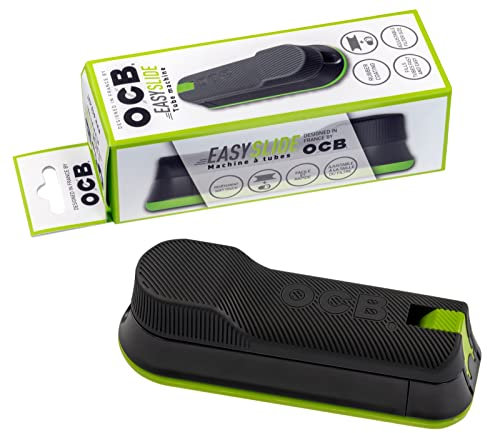 OCB Easy Slide Big/Small Tube Micromatic Duo Filterhülsen Stopfmaschine Verstellbar Stopfer Zigarettenstopfer (OCB Easy Slide Small)