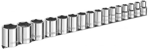 Britool Expert by Facom 1/2 Socket Set 16pc 10-32mm Range + Metal Rack E032902 rdgtools